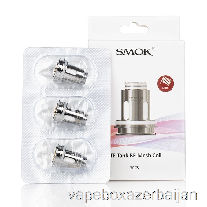 E-Juice Vape SMOK TF Tank BF-Mesh Replacement Coils 0.25ohm TF BF-Mesh Coils